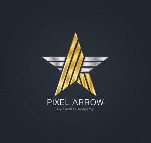 Facebook-Remarketing-With-Pixels-Arrow-Course-Logo