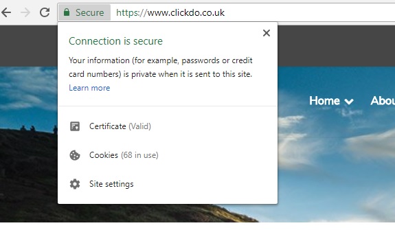 SSL-Certificate-securely-implemented-on-domain